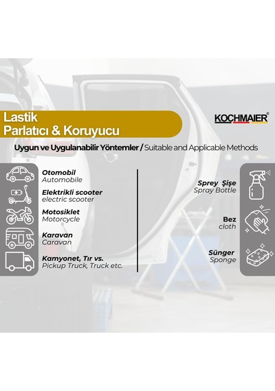 Kochmaier Konsantre Lastik Parlatıcı 1:2 1 Kg