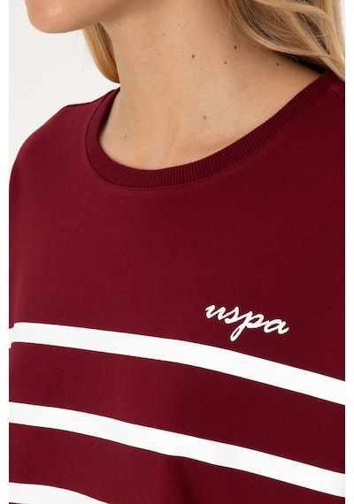 U.s. Polo Assn. Kadın Bordo Sweatshirt 50313572-vr014 Bordo
