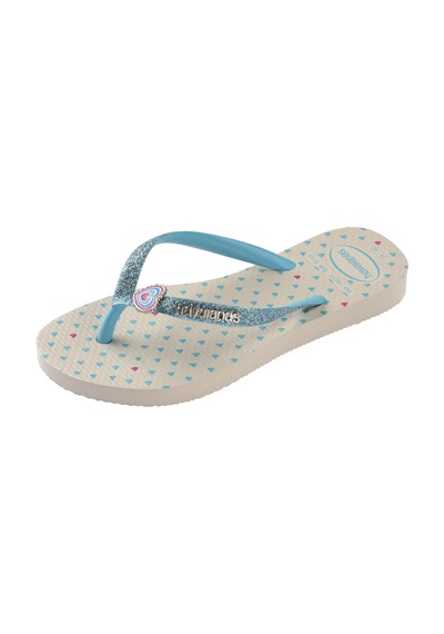 Havaianas Kıds Slım Glıtter Iı Simli Kız Çocuk Parmak Arası Terlik 4146976 4146976 0121 Bej