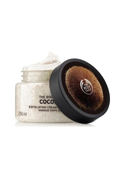 Tr Shop Body Scrub, Hindistan Cevizi, Tekli Paket 1 X 250 Ml