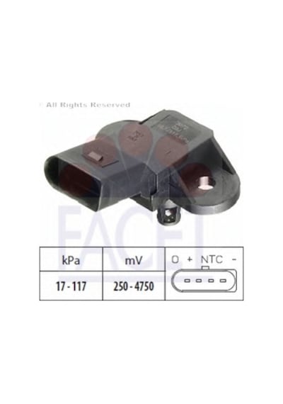 Vw Golf 5 1.6 Bgu Bse Bsf 04→ Map Sensörü 06B906051 Facet