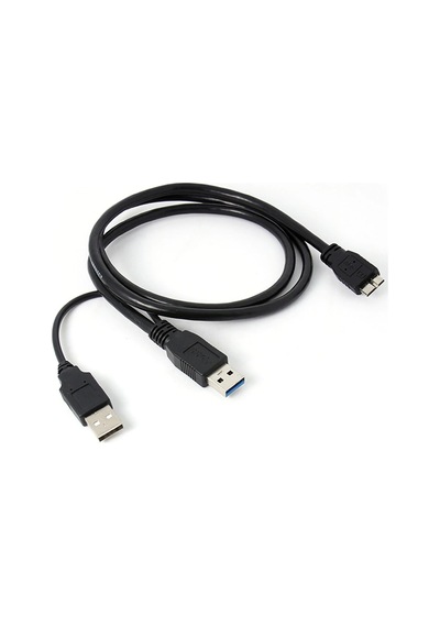 Taşınabilir Hardisk Micro Usb 3.0 Y Kablosu Hdd Bağlantı 4574A