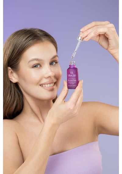 Volkan Ates Natural & Beauty Lavandula Angustifolia Saf Lavanta Yağı Cam Damlalıklı 30 Ml