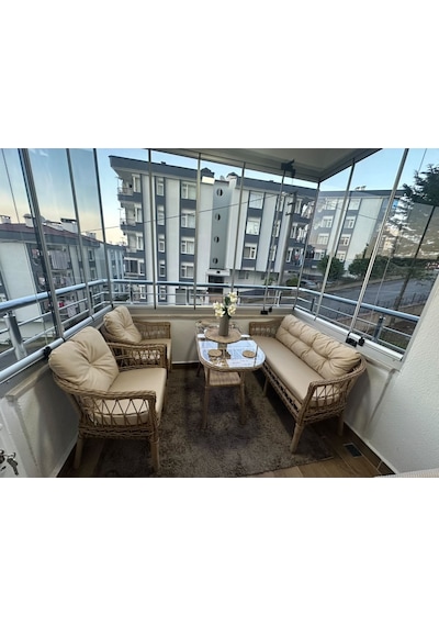 Prada Serisi 3-1-1 Alüminyum Bahçe Balkon Oturma Grubu Tek Kişilik Salıncak Hediyeli Bej Prada Serisi 3-1-1 Alüminyum Bahçe Balkon Oturma Grubu Tek Kişilik Salıncak Hediyeli Bej