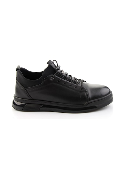 Bambi Siyah Hakiki Deri Erkek Sneaker E01080228543 Siyah Bambi Siyah Hakiki Deri Erkek Sneaker E01080228543 Siyah