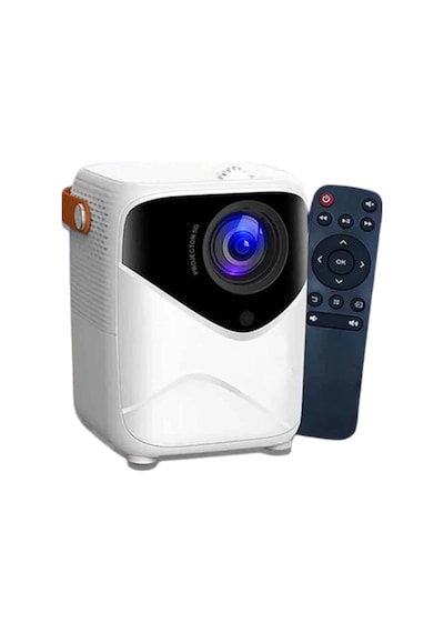 Projeksiyon Ev Sineması Bluetooth 4k Hd Kaliteli Görüntü Kumandalı Yeni Nesil