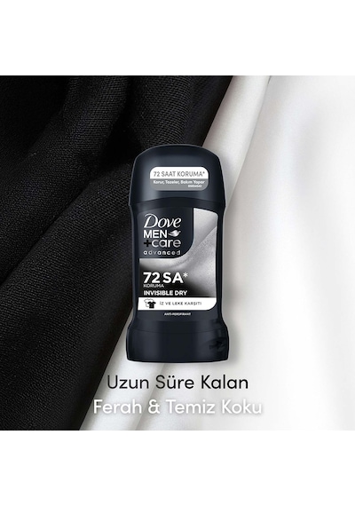 Dove Men +care Erkek Stick Deodorant Invisible Dry 50 Ml X2
