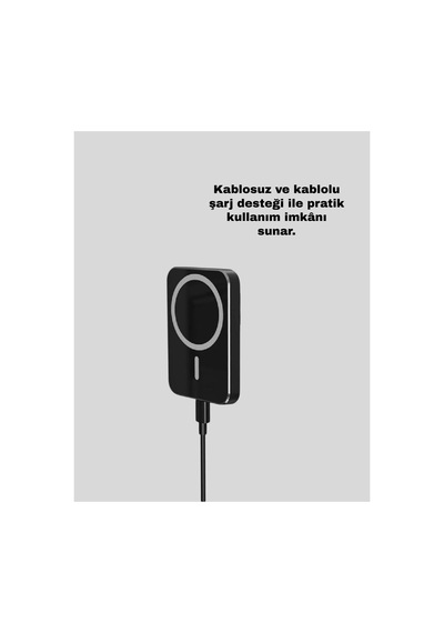 Mıknatıslı Magsafe Uyumlu Araç Tutucu Kablosuz Şarj Destekli Çok Rnekli