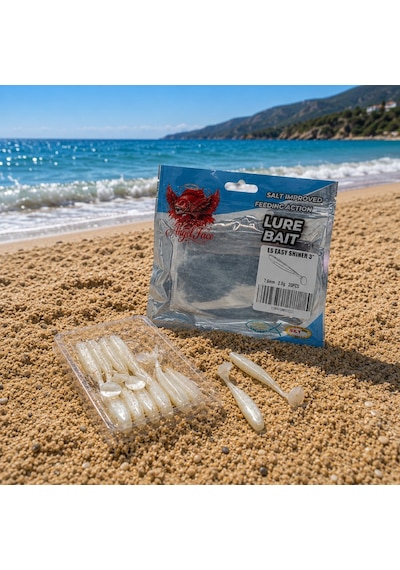 Angel Face Es Easy Shiner 7.6cm 2.6gr 20 Adet Silikon Yem Pearl