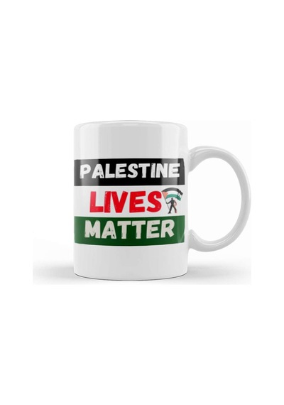 Palestine Lıves Matter Kupa Bardak Porselen Karışık