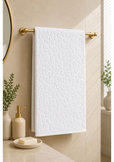 Varol Sirius Micro Cotton El Havlusu 50x90cm Beyaz