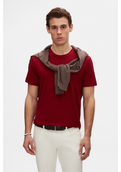 D's Damat Ds Damat Relaxed Fit Bordo %100 Pamuk T-shirt 6hc14ort02005 Bordo D's Damat Ds Damat Relaxed Fit Bordo %100 Pamuk T-shirt 6hc14ort02005 Bordo