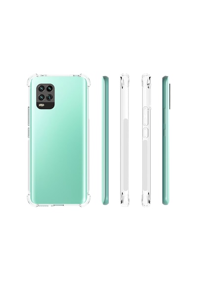 Zore Mi 10 Lite Kılıf Nvth Nitro Anti Shock Silikon - Renksiz