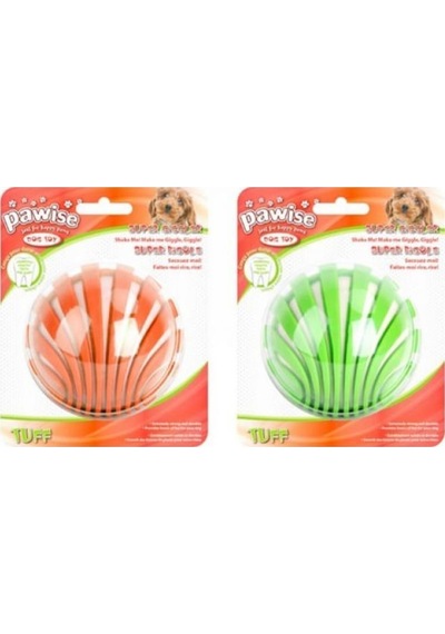 Pawise Super Giggle Sesli Köpek Oyun Topu 8 CM Çok Renkli