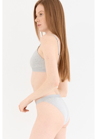 Naphor Touch Gri Bikini Külot Ten