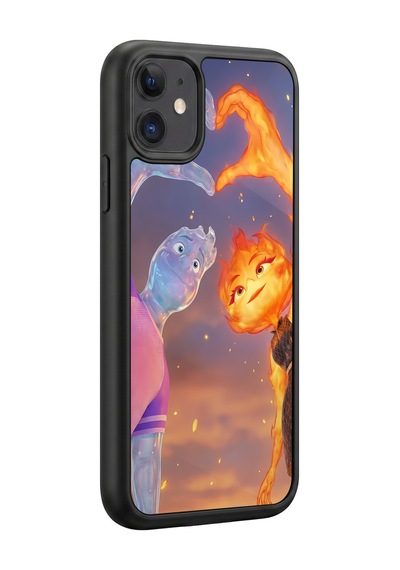 İphone 11 Uyumlu Elemental Desenli Kamera Korumalı Darbelere Dayanıklı Kılıf 867-elemental-iphone11