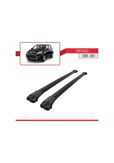 Ford Kuga 2008-2013 Arası İle Uyumlu Ace-1 Ara Atkı Tavan Barı Siyah