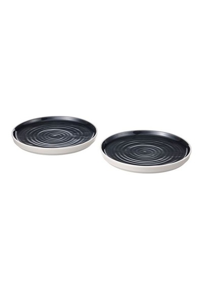 Ikea Ombonad Tatlı Tabağı Seti, Gri, 20 Cm, 2 Adet