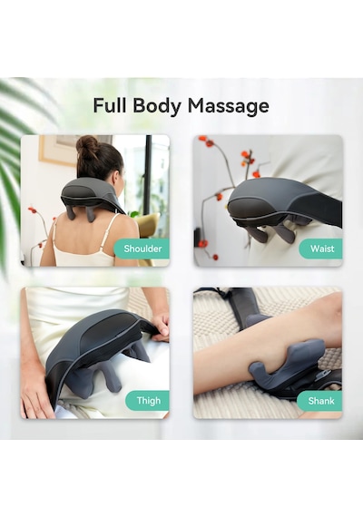 Snailax Rahatlatıcı Isıya Sahip Kablosuz Boyun Ve Omuz Masajı, Yükseltilmiş 6d Derin Doku Yoğurma, Boyun İçin Shiatsu Sırt Masajı Yastığı, Sonbahar, Erkekler İçin Hediyeler, Kadınlar Snailax Rahatlatıcı Isıya Sahip Kablosuz Boyun Ve Omuz Masajı, Yükseltilmiş 6d Derin Doku Yoğurma, Boyun İçin Shiatsu Sırt Masajı Yastığı, Sonbahar, Erkekler İçin Hediyeler, Kadınlar