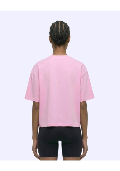 Kappa Camilla Kadın Pembe Oversize Tişört
