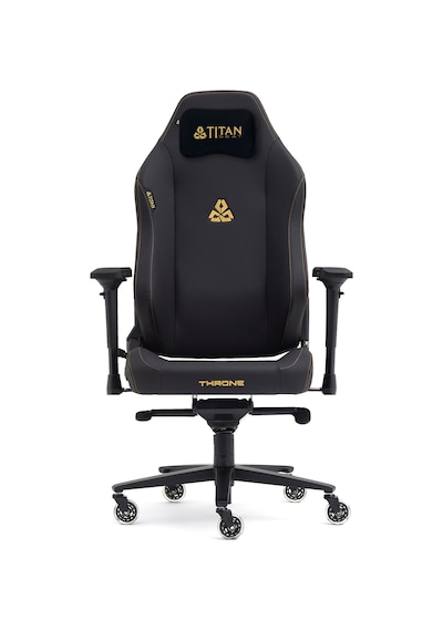 Titanseat Throne Leather Gold Oyuncu Koltuğu Gold