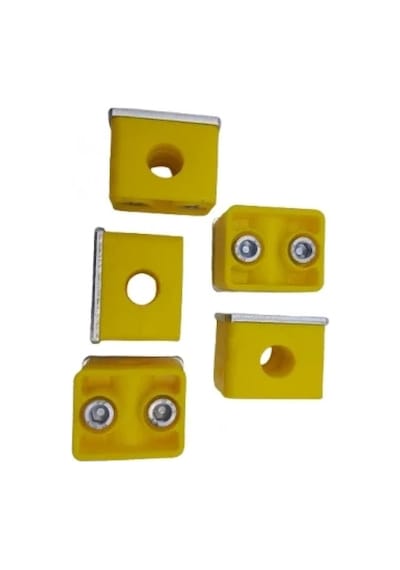 Tek Lama Çift Vida Hidrolik Boru Kelepçesi 28mm