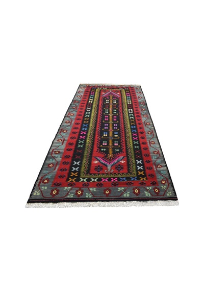 Zehra Abla Halı Yeni El Dokuma 6m2 Karabağ Yün Kilim 6373