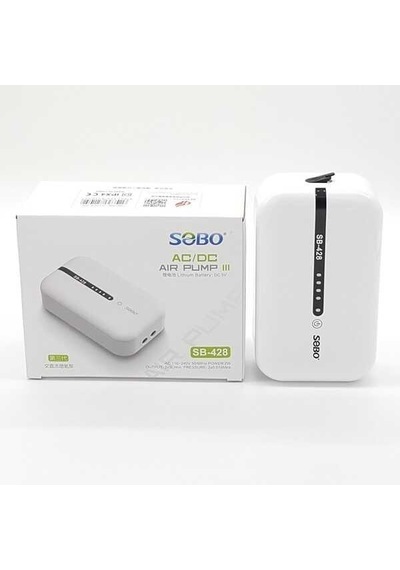 Sobo Sb-428 Şarjlı Çift Çıkışlı Hava Motoru