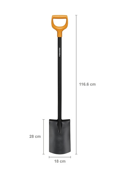 Fiskars Solıd Çok Amaçlı Kürek - Bahçe Ve Kazı İşleri S.53.krk.fıs.1066717