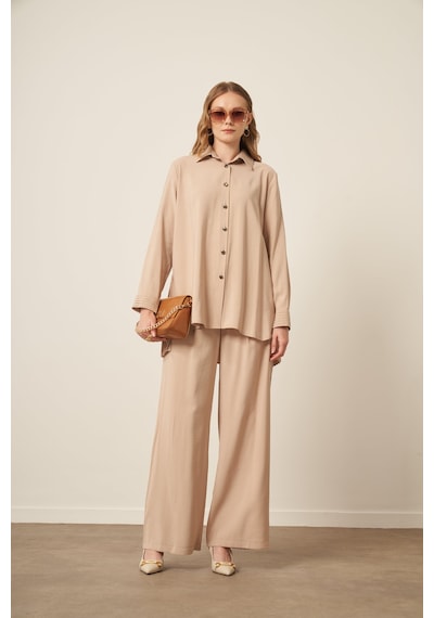 Ftz Women Kadın Kupra Takım Beige 31124 Beige