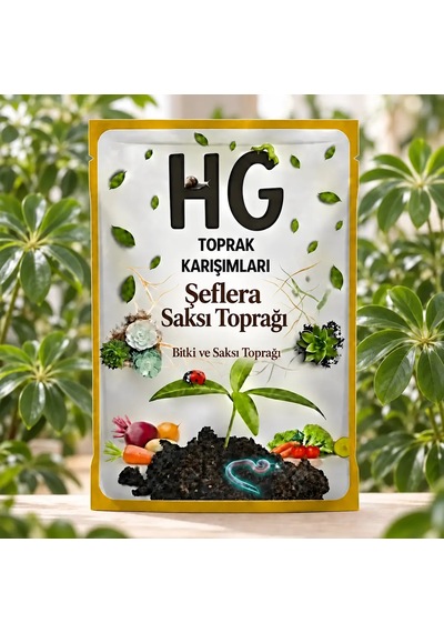 Hg Şeflera Schefflera Toprağı Hg-sef-10l 10 L