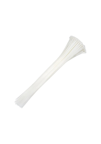 Master 505354 Plastik Kablo Bağı Cırt Kelepçe 3.6x200 Mm Beyaz 100 Adet