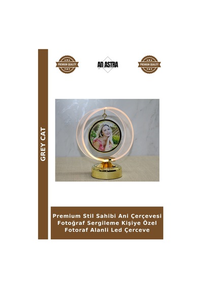 Premium Stil Sahibi Ani Çerçevesi Fotoğraf Sergileme Kişiye Özel Fotoraf Alanli Led Çerceve