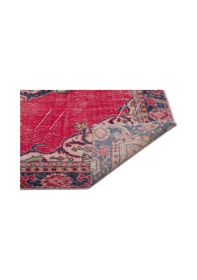 El Dokuması Vintage Yün-pamuk Naturel Halı 20100 167 X 304 Cm Çok Renkli