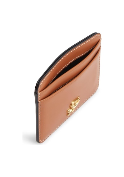 Th Scrıpt Leather Cc Holder Çok Renkli