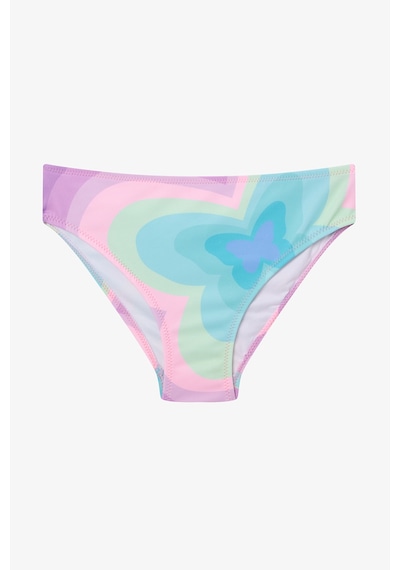 Penti Kız Çocuk Rainbow Butterfly Halter Çok Renkli Bikini Takımı