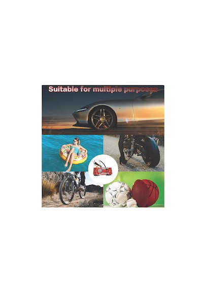 Fk Frıko Çelik Gövde Çift Pistonlu 12 V 150 Psi Araç Araba Lastik Bot Şişirme Araba Şarj Versiyonu