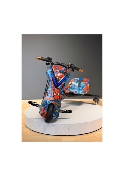 36v 350w Elektrikli Drift Scooter 3 Hızlı 25 Km/h 100 Kg Taşıma Kapasiteli Mavi Mavi