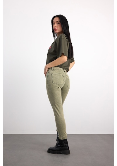 Vigoss Kadın Denım Pantolon 24131-70423 Koyu Mavi