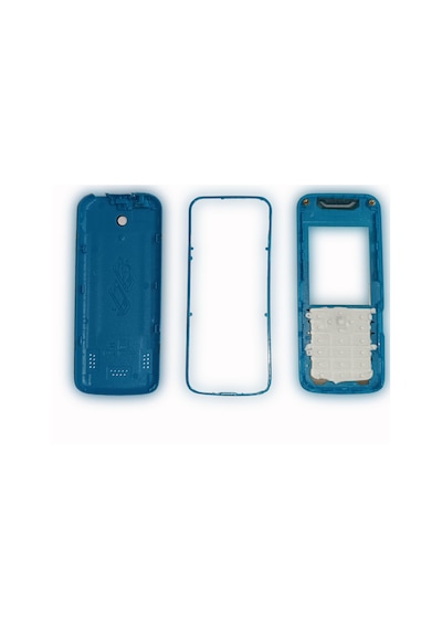 Nokia 7210s Kapak Nokia 7210s Uyumlu Mavi Ön Kapak Arka Kapak Ve