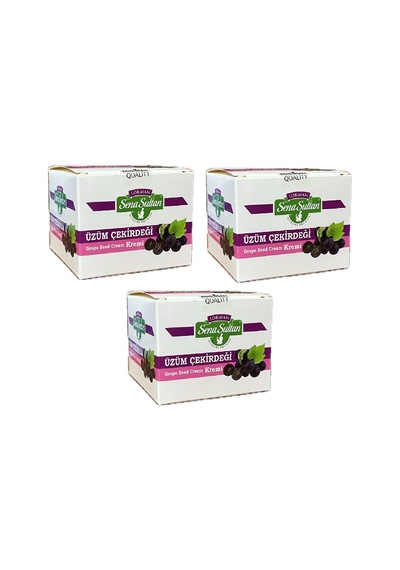 Üzüm Çekirdeği Kremi100 Ml 3adet, Lokman Sena Sultan