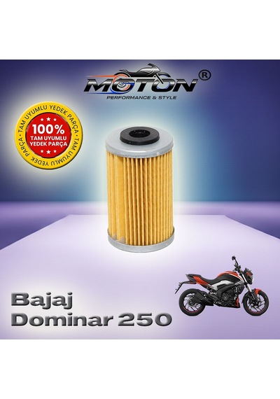 Bajaj Dominar 250 Uyumlu Yağ Filtresi - A Kalite