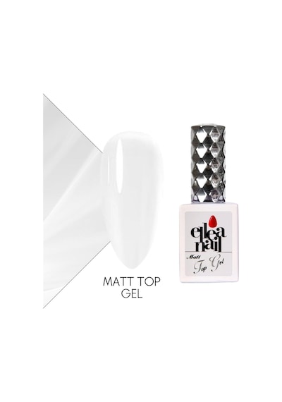 Ellea Nail Removable Base Gel Steel Top Gel Ve Matt Top Gel Seti