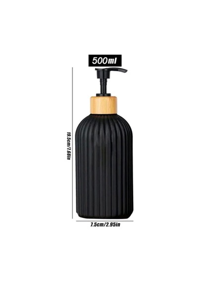 2 Li Hands Dishes Siyah Beyaz Dekoratif Mutfak Banyo Sıvı Cam Sabunluk Seti 500ml Bambu Stantlı Set Beyaz - Siyah 2 Li Hands Dishes Siyah Beyaz Dekoratif Mutfak Banyo Sıvı Cam Sabunluk Seti 500ml Bambu Stantlı Set Beyaz - Siyah