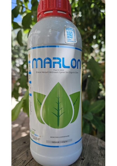 Organik Gübre Sıvı Marlon 10 Amino Asit Toprak, Yaprak Gübresi 1 Lt 1 L