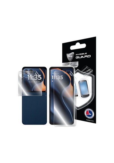 Motorola Razr 60 / Razr 5g 2025 İç Ve Dış Ekran Koruma İçin Ipg Hydrogel Koruyucu