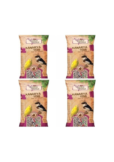Gold Wings Meyveli Kanarya Yemi 300 Gr X 4 Paket