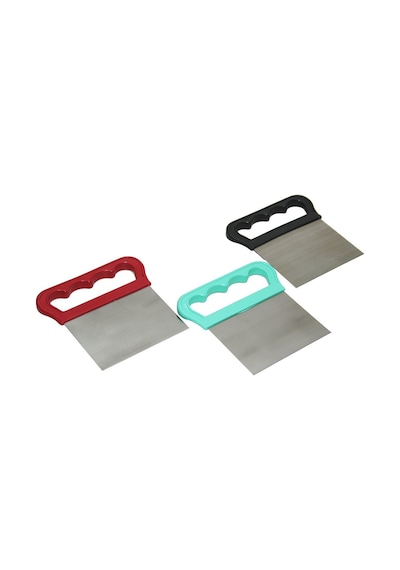 Erşen Spatula Renkli Saplı Hamur Kesici - 20'li Paket Diğer