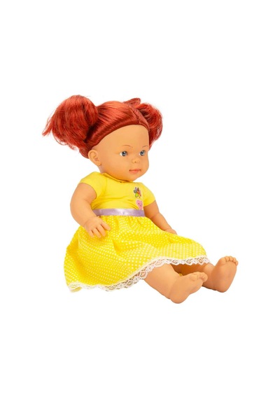 Hug Me Yumuşak Gövdeli Et Bebek 40 Cm Elbiseli Sarı