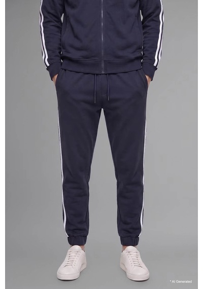 Defacto Regular Fit Jogger Lacivert Erkek Eşofman Altı E9665ax/nv146